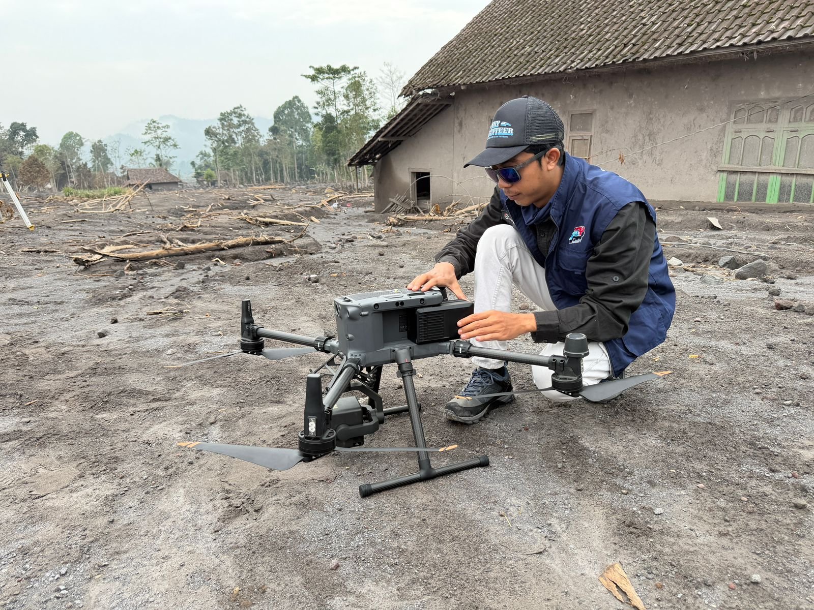 Pemetaan Udara ‘Fly for Semeru’ Percepat Penanganan Dampak Erupsi Semeru