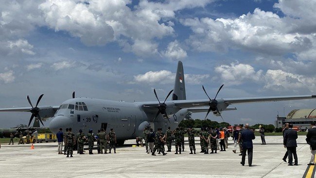 TNI AU Kerahkan Pesawat Hercules untuk Misi Perdamaian di Gaza