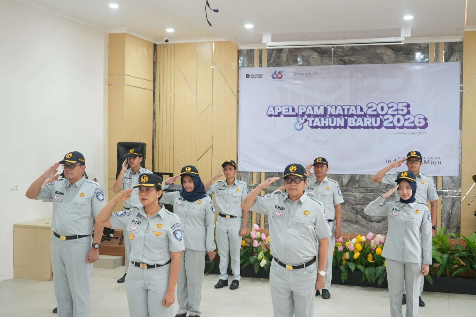 Jasa Raharja Gelar Apel Pam-Nataru 2025/2026 Siap Layani Masyarakat