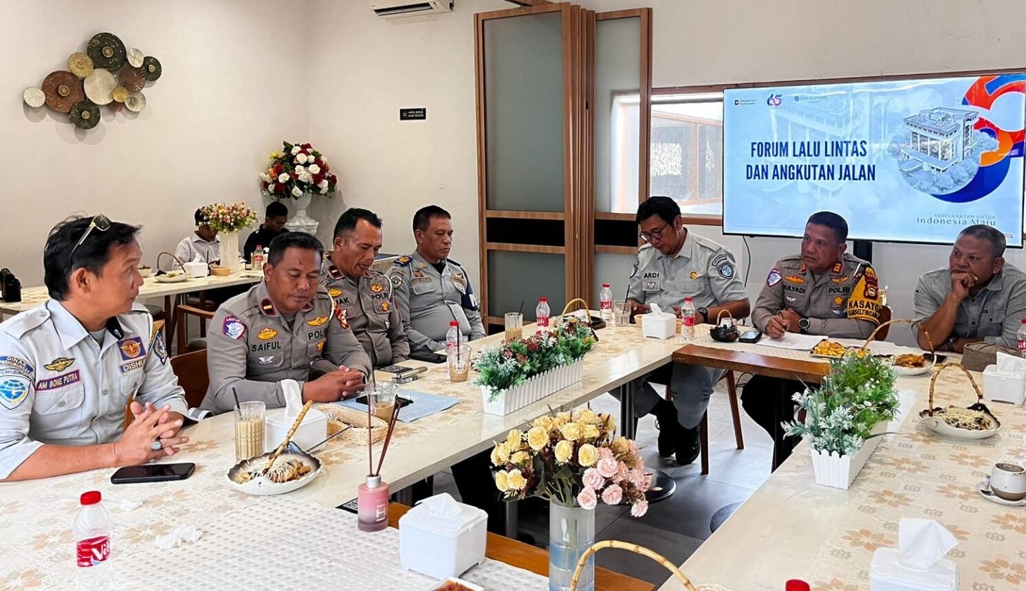 Jasa Raharja dan Satlantas Polres Bone Gelar Forum LLAJ untuk Keamanan Nataru