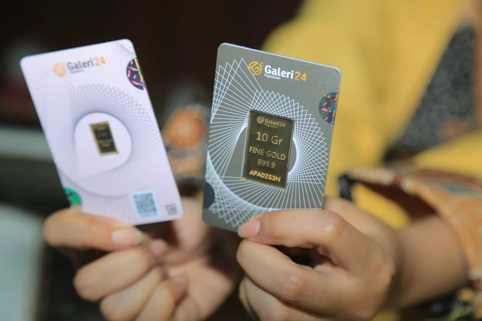 Harga Emas UBS dan Galeri24 Pegadaian Terus Melonjak Dua Hari Berturut-turut