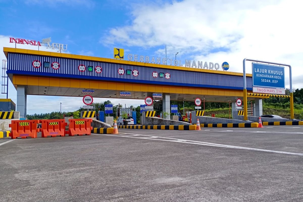 Libur Akhir Tahun, JMB Beri Diskon 20% Tarif Tol Manado-Bitung 22 Desember–10 Januari
