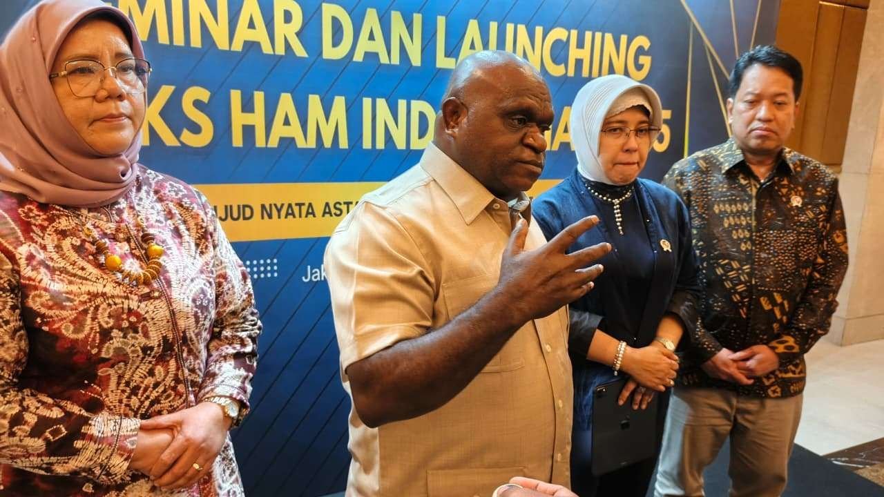 Kemen HAM Bersama BPS Luncurkan Indeks HAM Indonesia, Upaya Pantau Kinerja HAM
