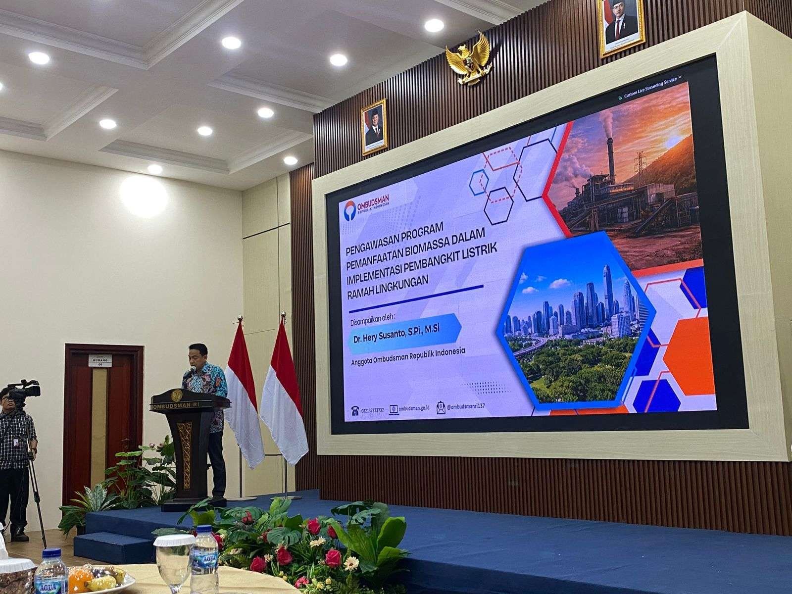 Ombudsman RI: Tata Kelola Biomassa Kunci Utama Capai Net Zero Emission 2060