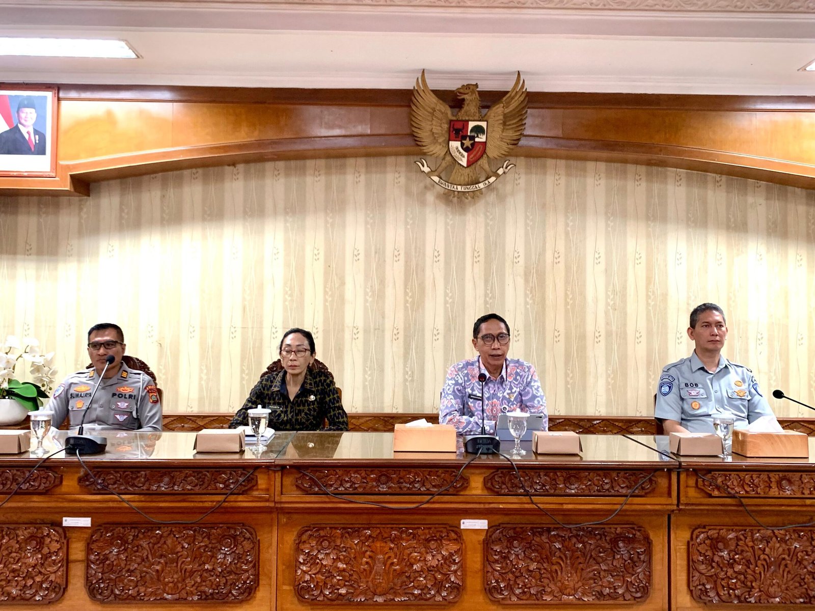 Jasa Raharja Bali Hadiri Rapat Koordinasi Tindak Lanjut Permendagri Nomor 86 Tahun 2017