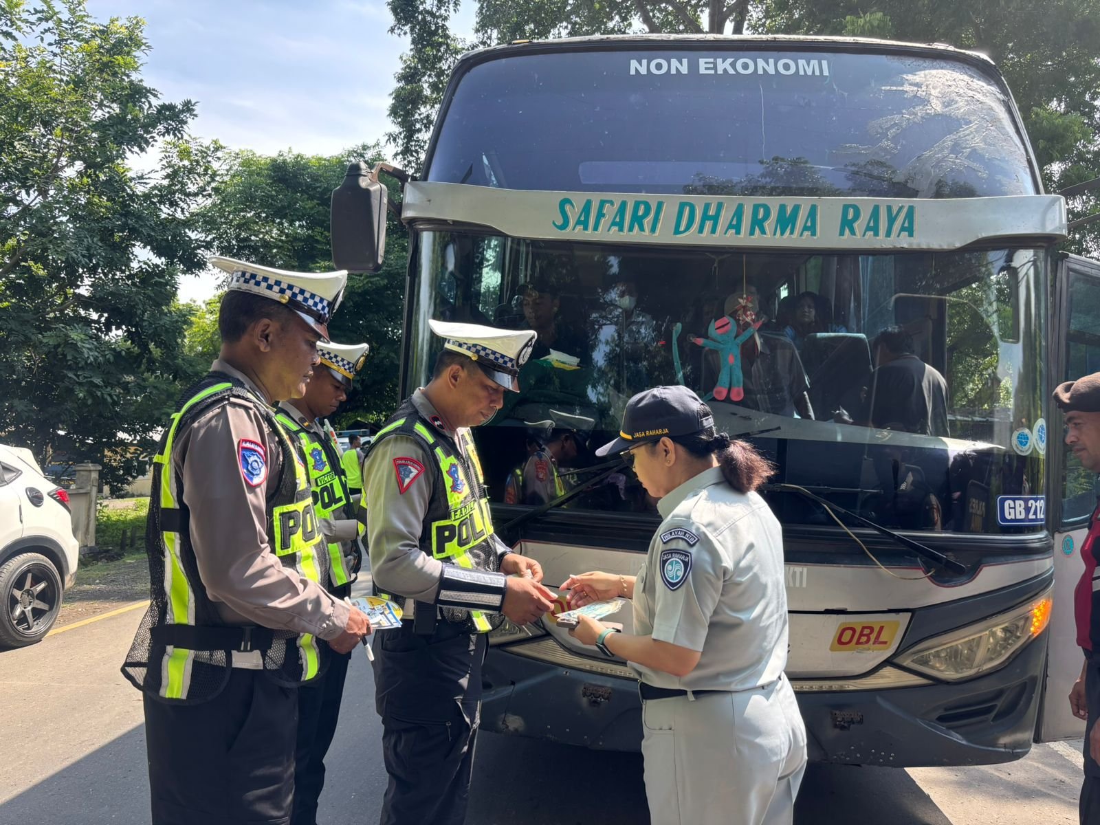 Perkuat Kepatuhan Pajak dan Keselamatan Berkendara, Jasa Raharja Bima Laksanakan Operasi Gabungan