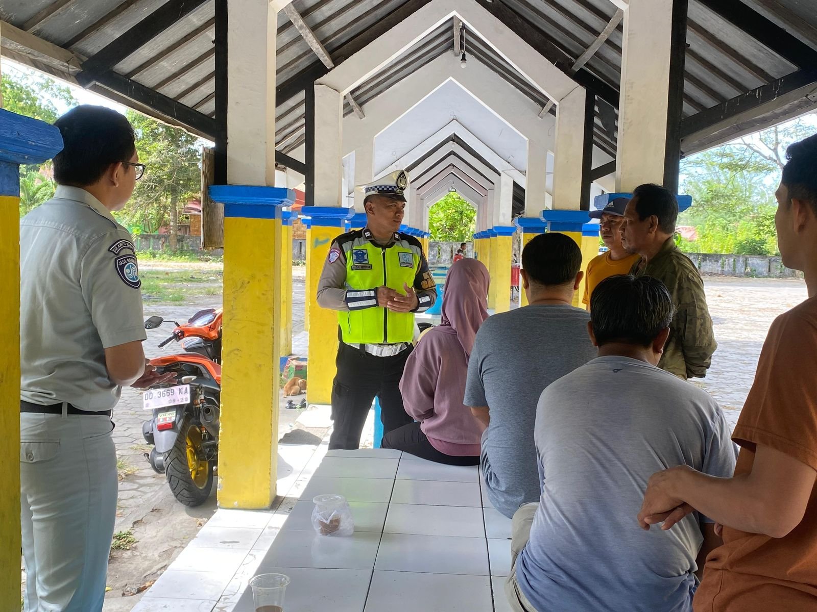 Sinergi Jasa Raharja, Satlantas, dan Dishub Gelar Inspeksi Keselamatan di Terminal Kepulauan Selayar