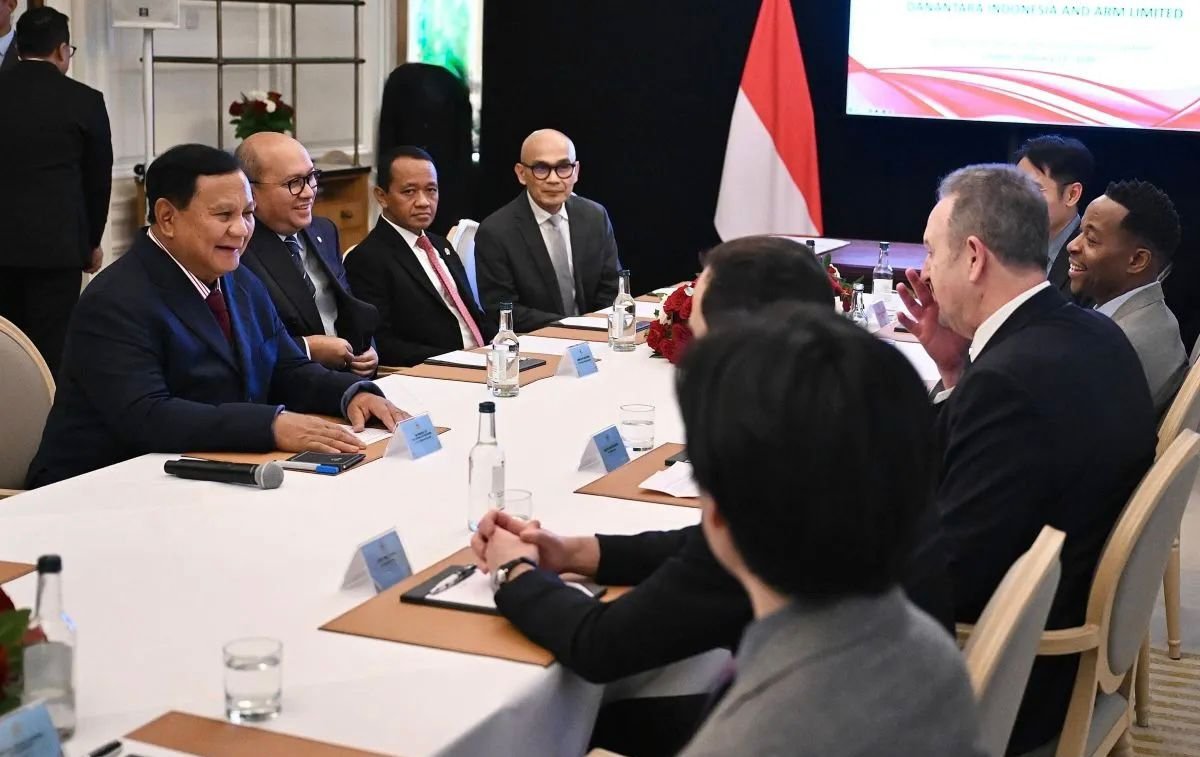 Prabowo Saksikan MoU Danantara-Arm untuk Industri Semikonduktor