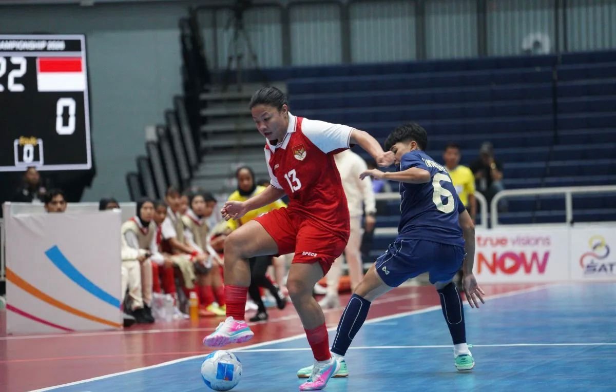 Timnas Futsal Putri Indonesia Imbang 4-4 vs Malaysia di ASEAN 2026