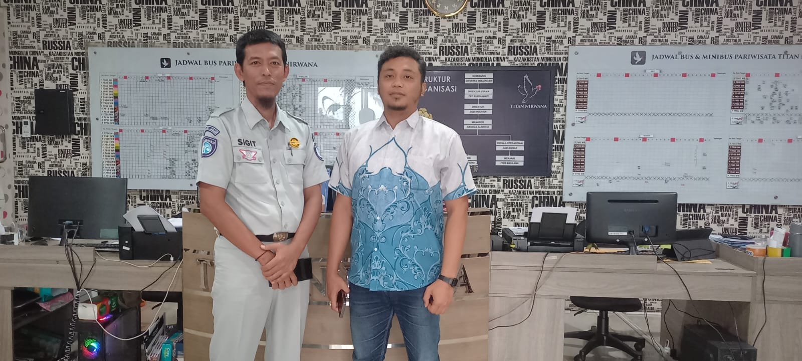 Jasa Raharja Cabang Sukabumi Lakukan CRM di Perusahaan Otobus  Kabupaten Cianjur
