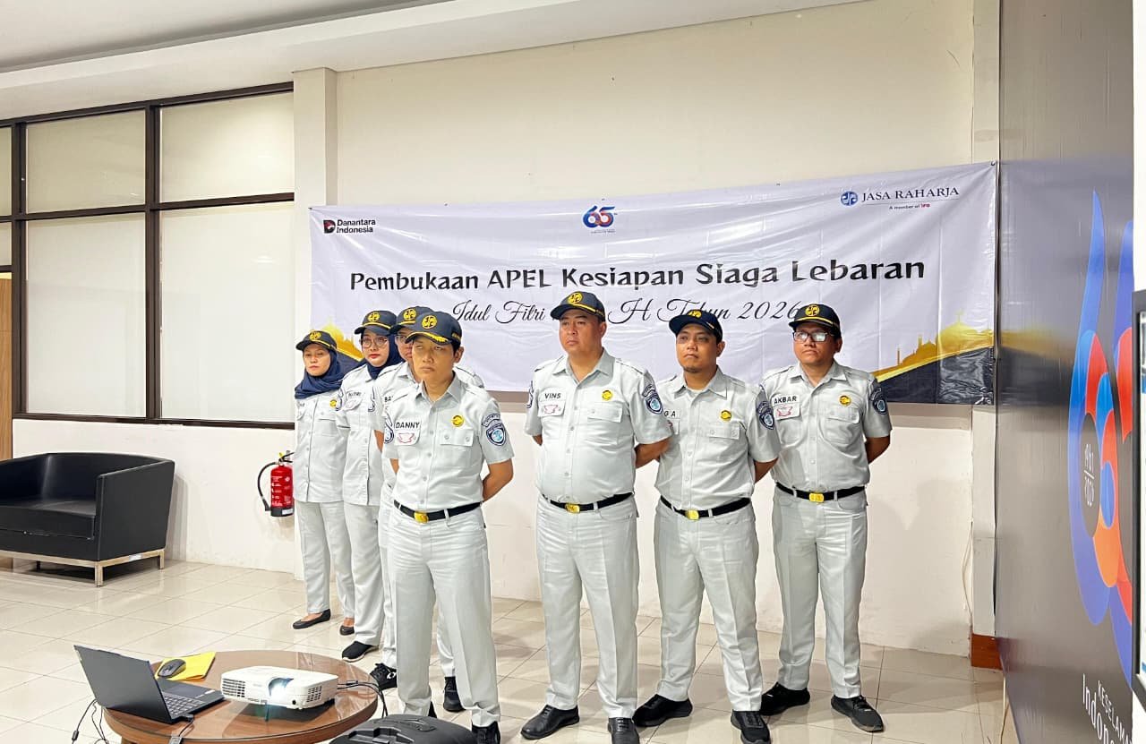 Hadapi Arus Mudik dan Balik Idulfitri 2026, Jasa Raharja Cabang Cirebon Gelar Apel PAM Lebaran 2026