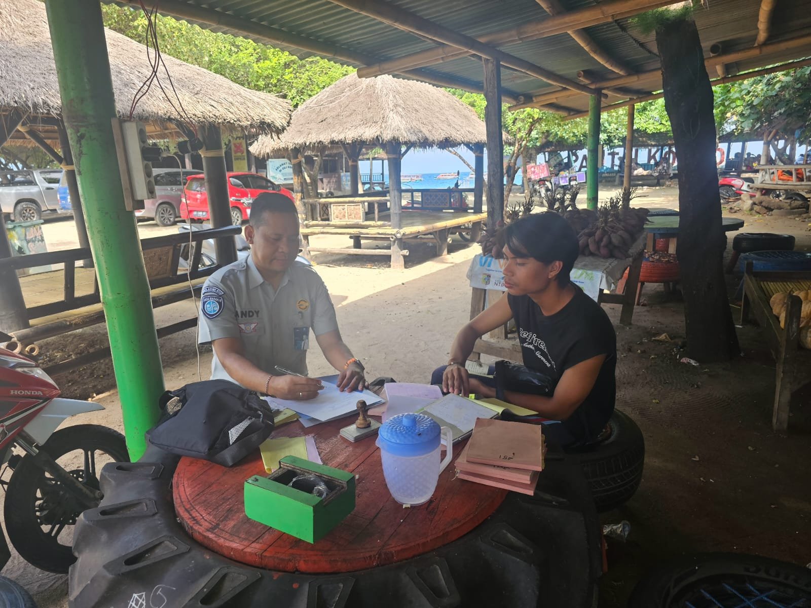 Optimalisasi Perlindungan Penumpang, Jasa Raharja NTB Laksanakan Kunjungan CRM IWKL di Lombok Timur