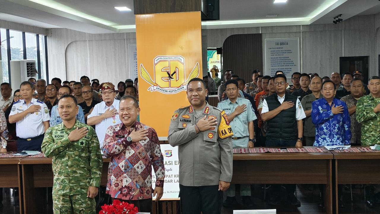 Perkuat Koordinasi Pengamanan Lebaran, Jasa Raharja Wilayah Lampung Hadiri Rakor di Mapolresta Bandar Lampung