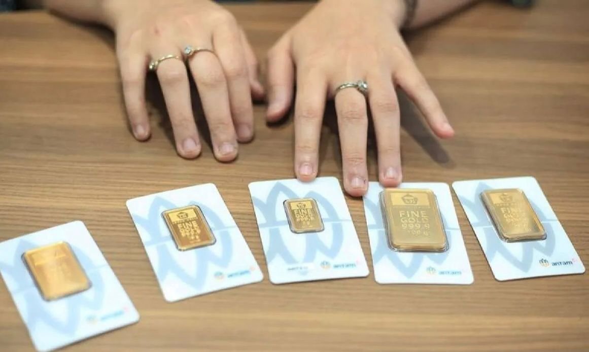Emas Antam Naik Tajam Rp50.000, Sentuh Angka Rp3,135 Juta per Gram