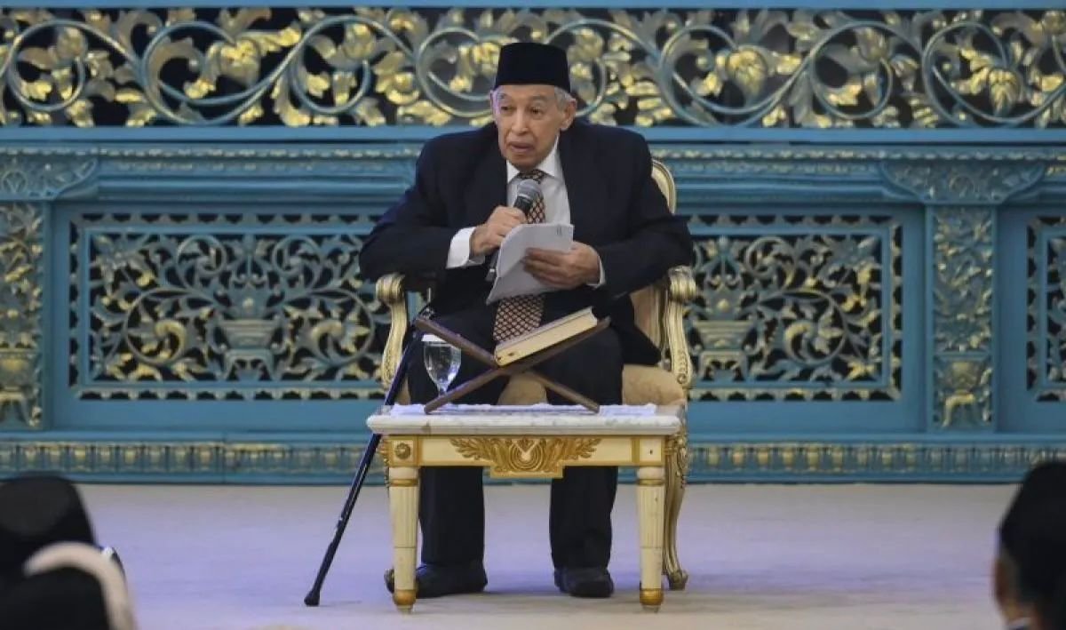 Di Hadapan Presiden, Prof. Quraish Shihab Tegaskan Pentingnya Keadilan dalam Perdamaian