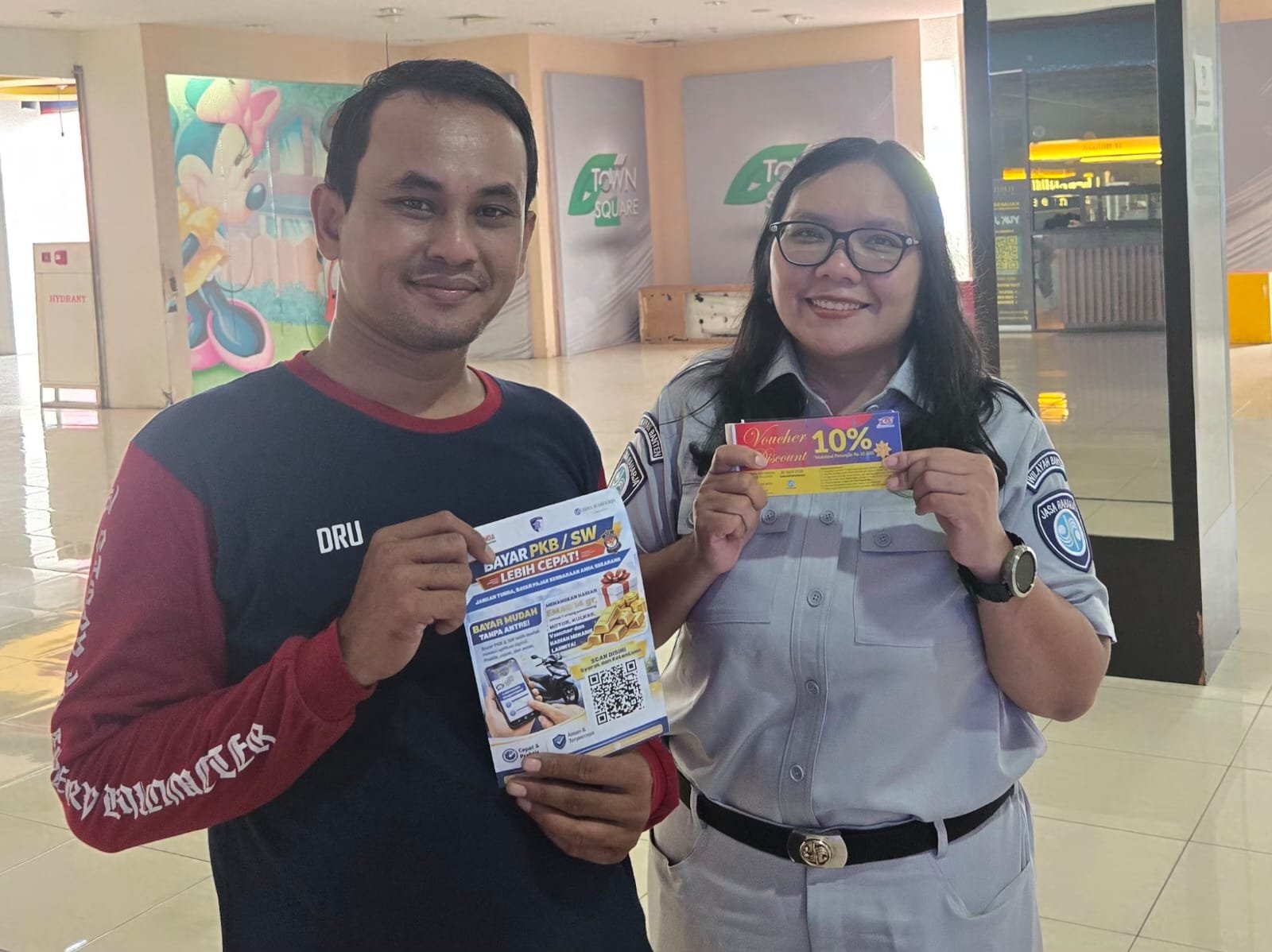 Di Tangerang Warga Taat Pajak Kendaraan Bisa Dapat Emas