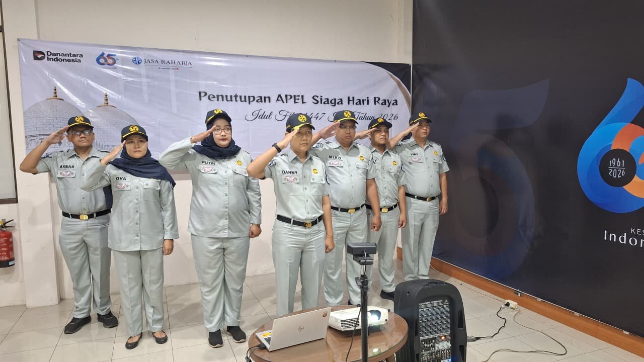 Apel Penutupan PAM Lebaran 2026, Wujud Komitmen Jasa Raharja Cabang Cirebon Meningkatkan Pelayanan Kepada Masyarakat 