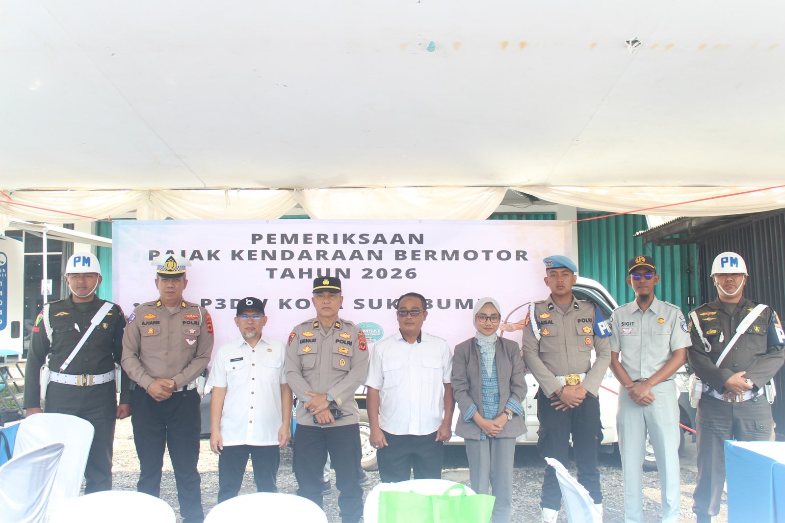 Tingkatkan Kesadaran dan Kepatuhan, Jasa Raharja Cabang Sukabumi Bersama Tim Pembina Samsat Kota Sukabumi Gelar Operasi Gabungan 2026