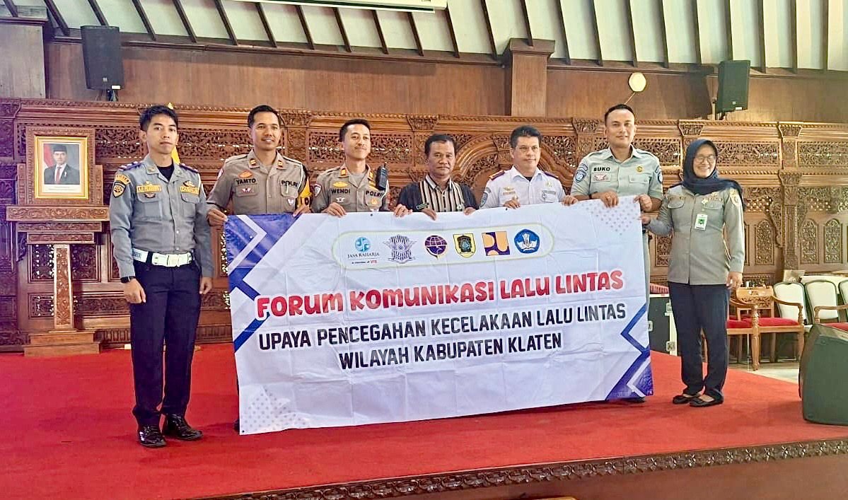 Jasa Raharja Klaten Bersama Stakeholder Gelar FKLL, Perkuat Upaya Penekanan Angka Kecelakaan