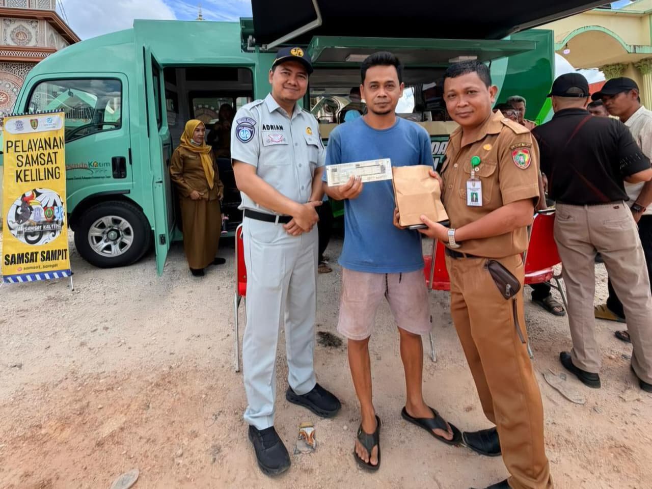 Jasa Raharja Kalteng Jemput Bola ke Desa Sebabi, Warga Taat Pajak Dapat Apresiasi