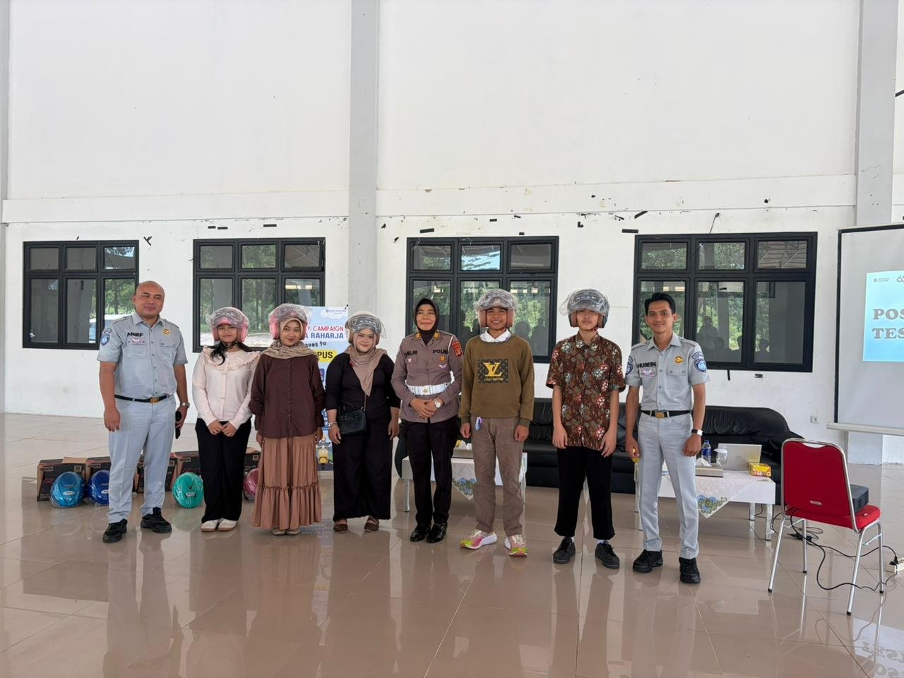 Kolaborasi Jasa Raharja dan Ditlantas Polda Lampung, Tingkatkan Kesadaran Berkendara Mahasiswa ITERA