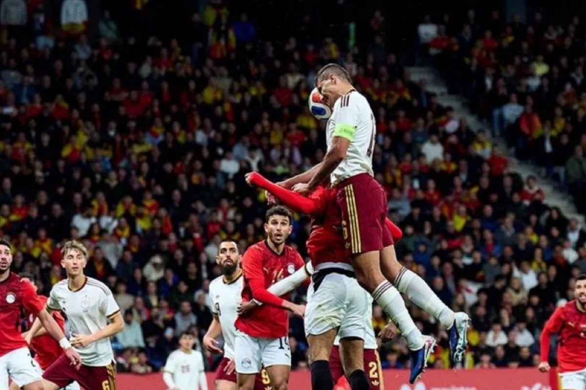 Hasil Spanyol vs Mesir: La Roja Frustrasi Ditahan Imbang 10 Pemain The Pharaohs