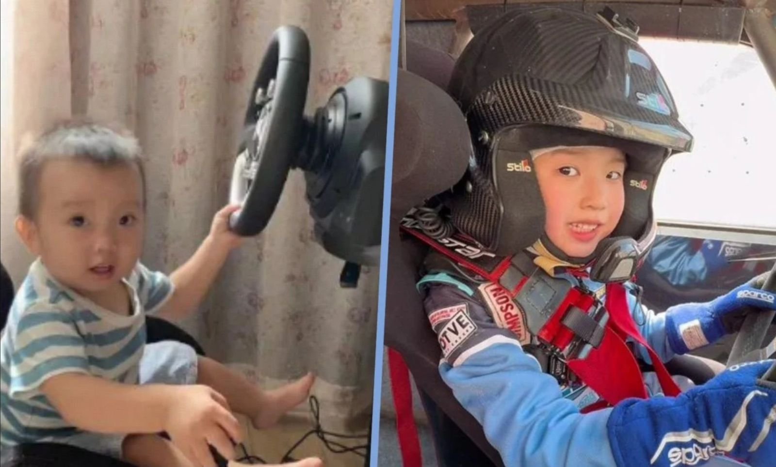 Viral! Bocah 7 Tahun Jadi Pembalap Reli Termuda, Ternyata Sudah Balapan Sejak Usia 1 Tahun