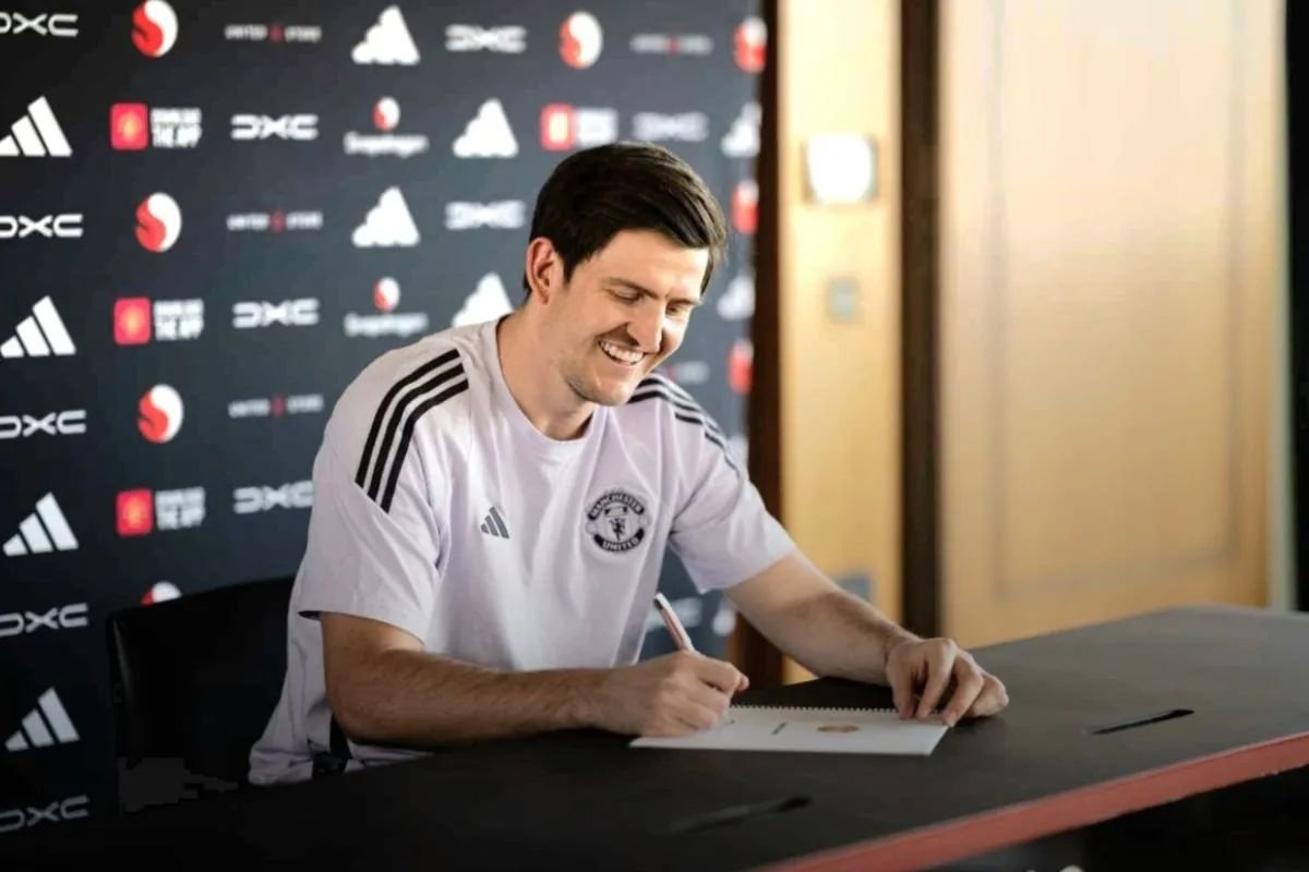 Manchester United Resmi Umumkan Perpanjangan Kontrak Harry Maguire