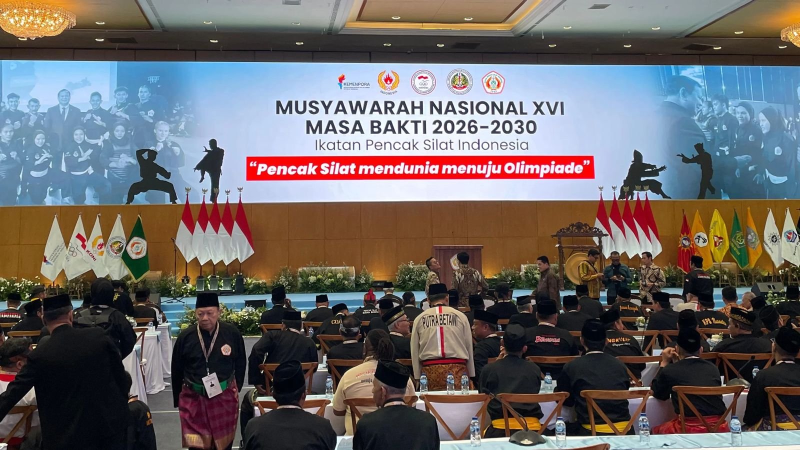 Presiden Prabowo Hadiri Munas Ke-XVI PB IPSI di JICC Senayan