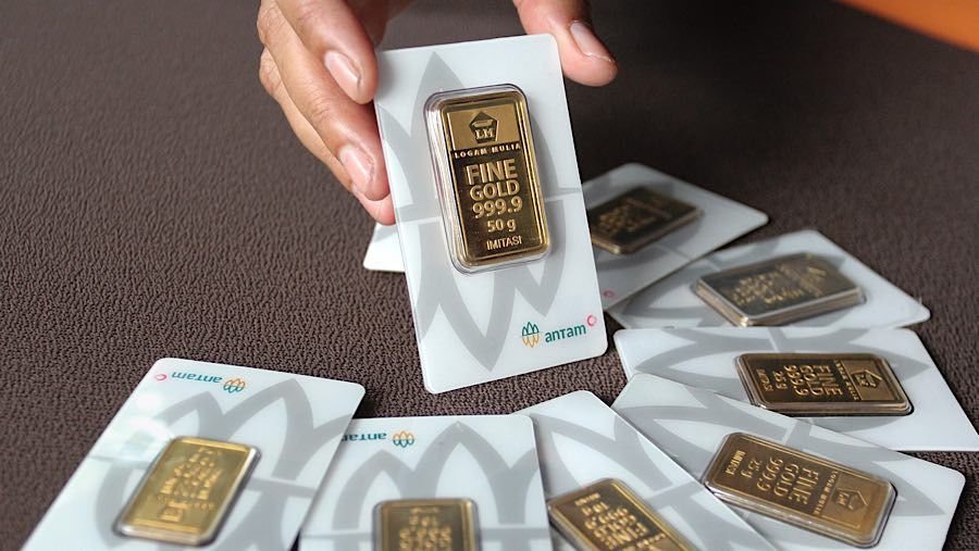 Harga Emas Antam Sabtu 18 April 2026: Naik Rp16.000, Kini Rp2,884 Juta per Gram