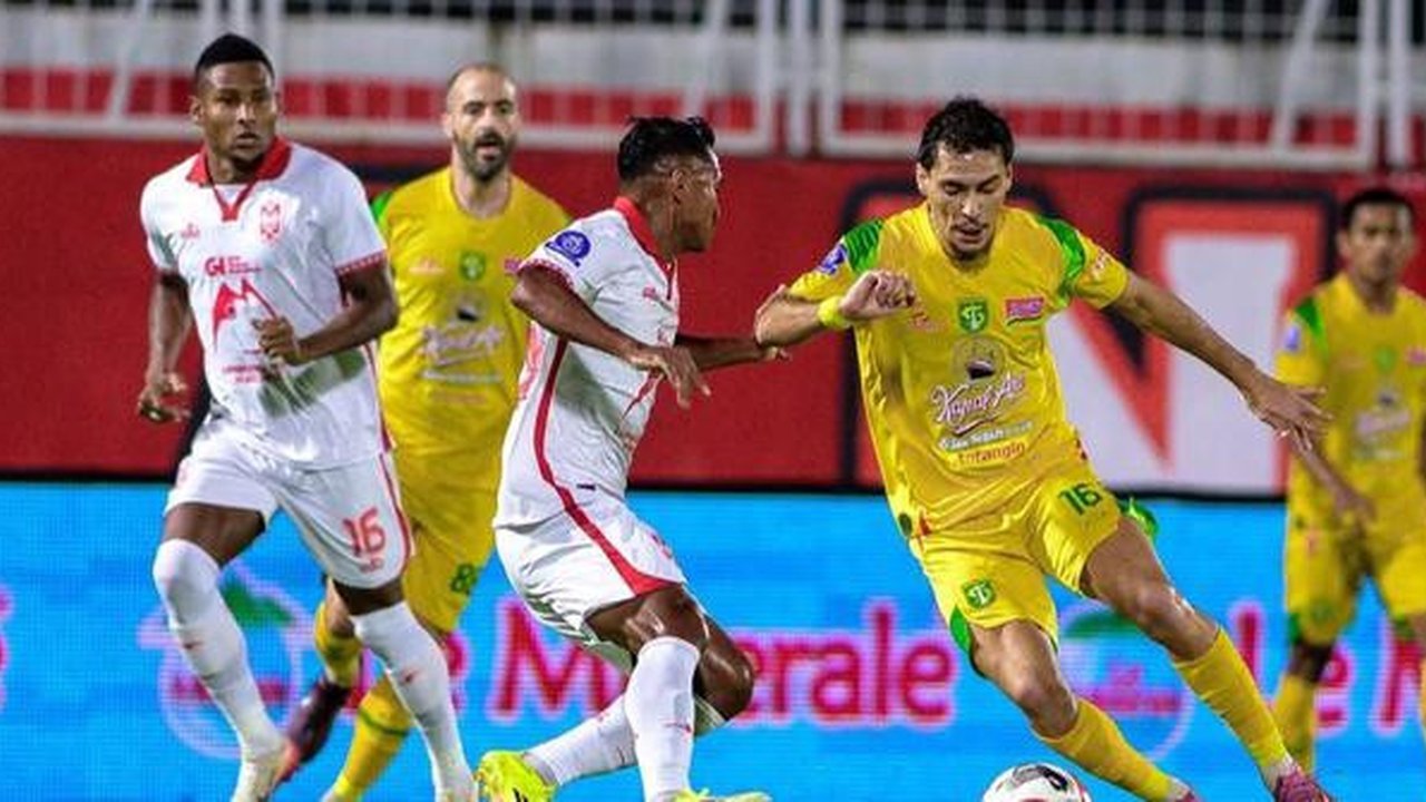 Malut United Tumbang 0-2 dari Persebaya, Tren Tanpa Kemenangan Berlanjut