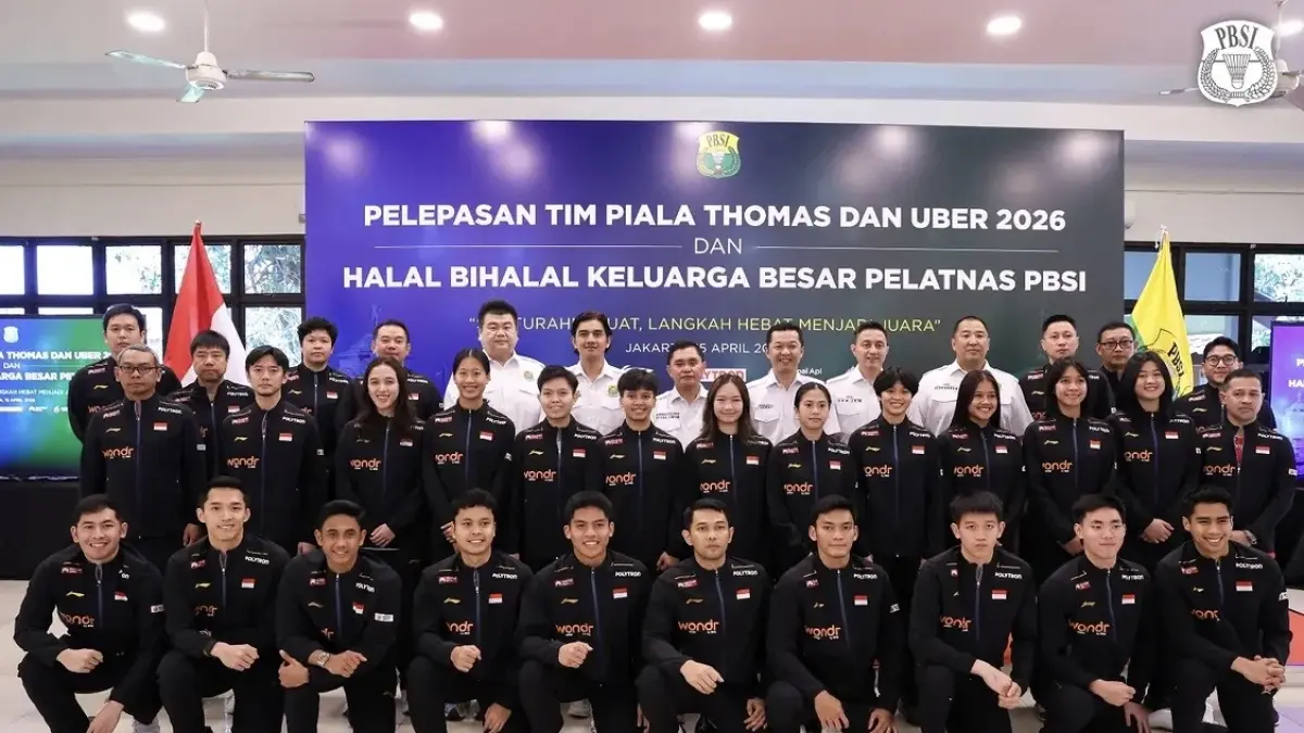 Jadwal Tim Indonesia di Piala Thomas-Uber 2026, Siap Hadapi Laga Berat