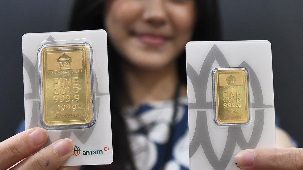 Harga Emas Antam Hari Ini Stabil di Rp2,805 Juta per Gram