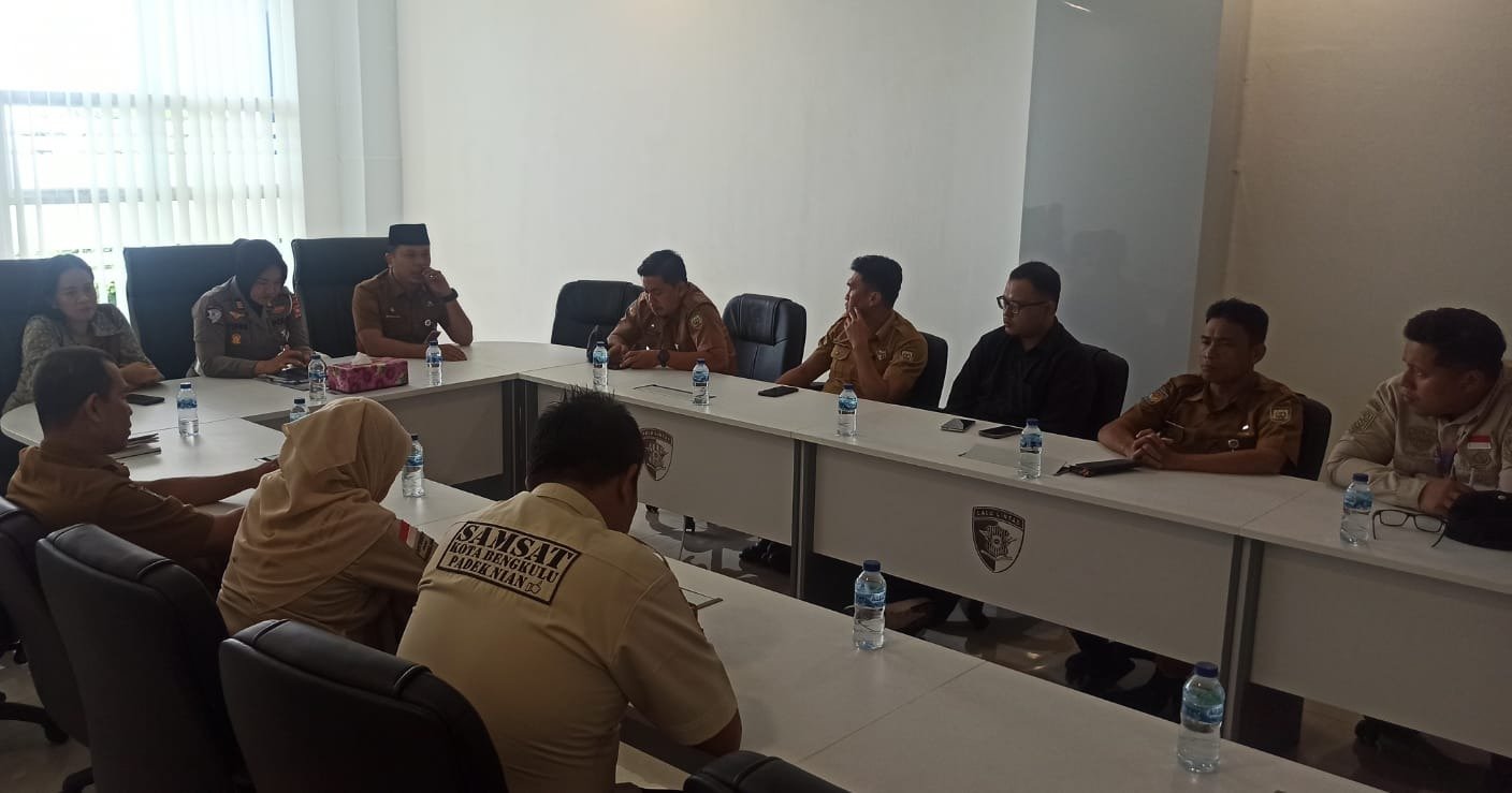 Jasa Raharja Bengkulu Bersama Bapenda dan Ditlantas Bahas Strategi Optimalisasi Pelayanan di Periode Pemutihan Pajak Kendaraan