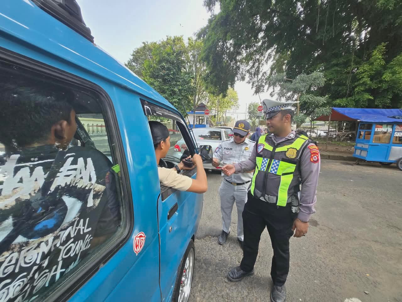 Cek pajak! Samsat Serang melakukan Penertiban dan Pencegahan Kecelakaan Lalu Lintas