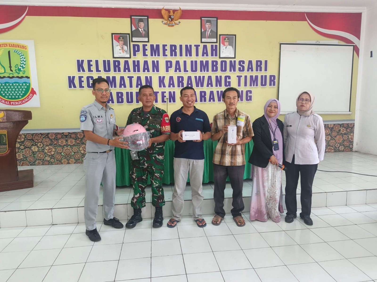 Jasa Raharja Karawang Bekali Warga Palumbonsari dengan Pelatihan Pertolongan Pertama Gawat Darurat