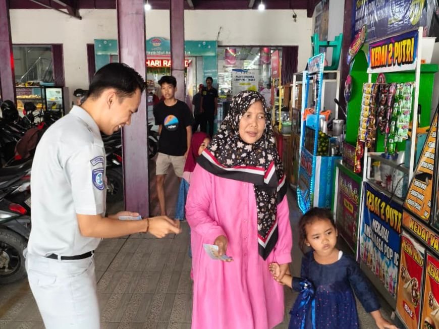 Penanggung Jawab Samsat Gunung Sugih Gencarkan Glorifikasi Program Gebyar Samsat dan Keringanan Pajak di Lampung Tengah