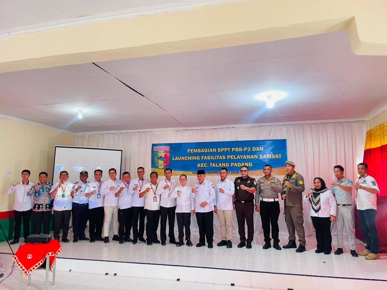 Jasa Raharja Lampung Dukung Peningkatan Pelayanan Publik melalui Penyerahan Fasilitas Samsat di Tanggamus