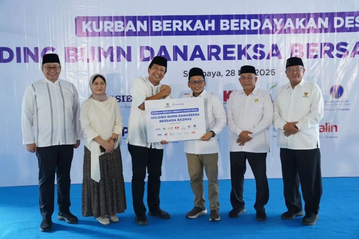 Holding BUMN Danareksa Salurkan Kurban Bagi 3.800 Keluarga