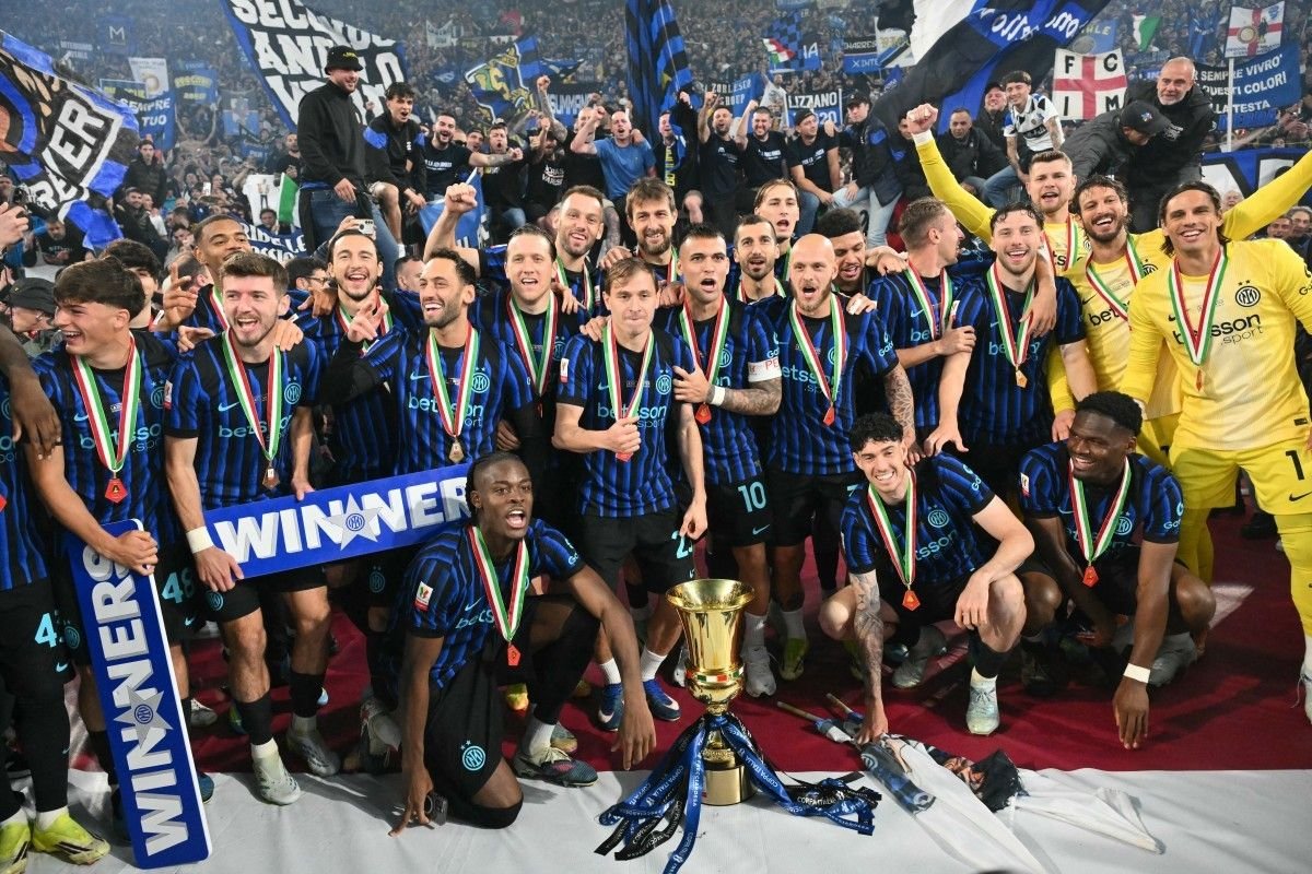 Inter Milan Juara Coppa Italia 2025/2026 Usai Tundukkan Lazio 2-0