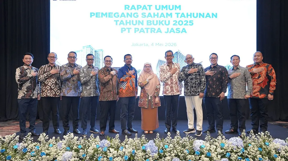Patra Jasa Raup Pendapatan Rp5,5 Triliun Sepanjang 2025