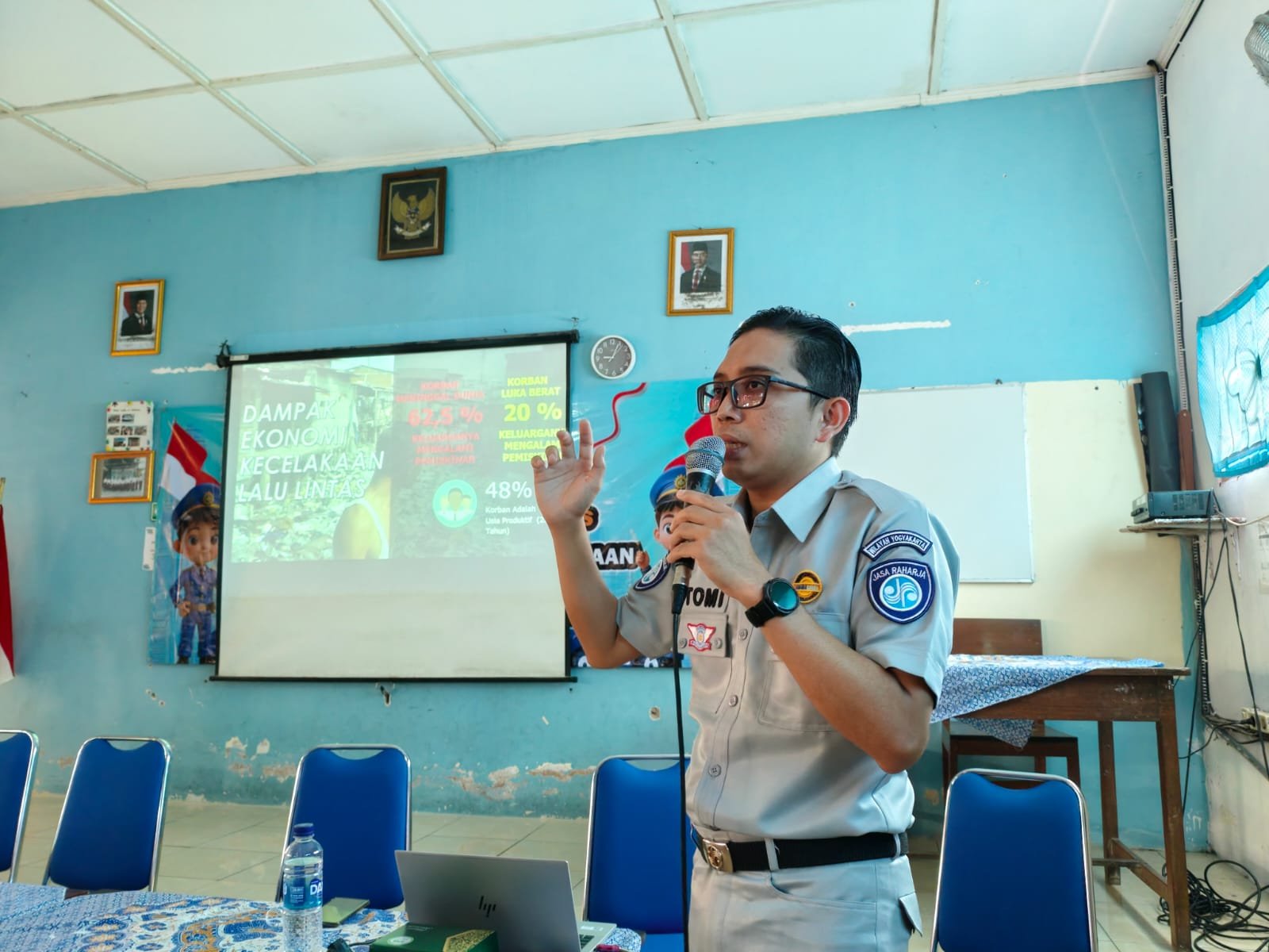 Aksi Nyata Cegah Kecelakaan Sejak Dini, Jasa Raharja Gelar Sosialisasi Polisi Cilik di Sleman