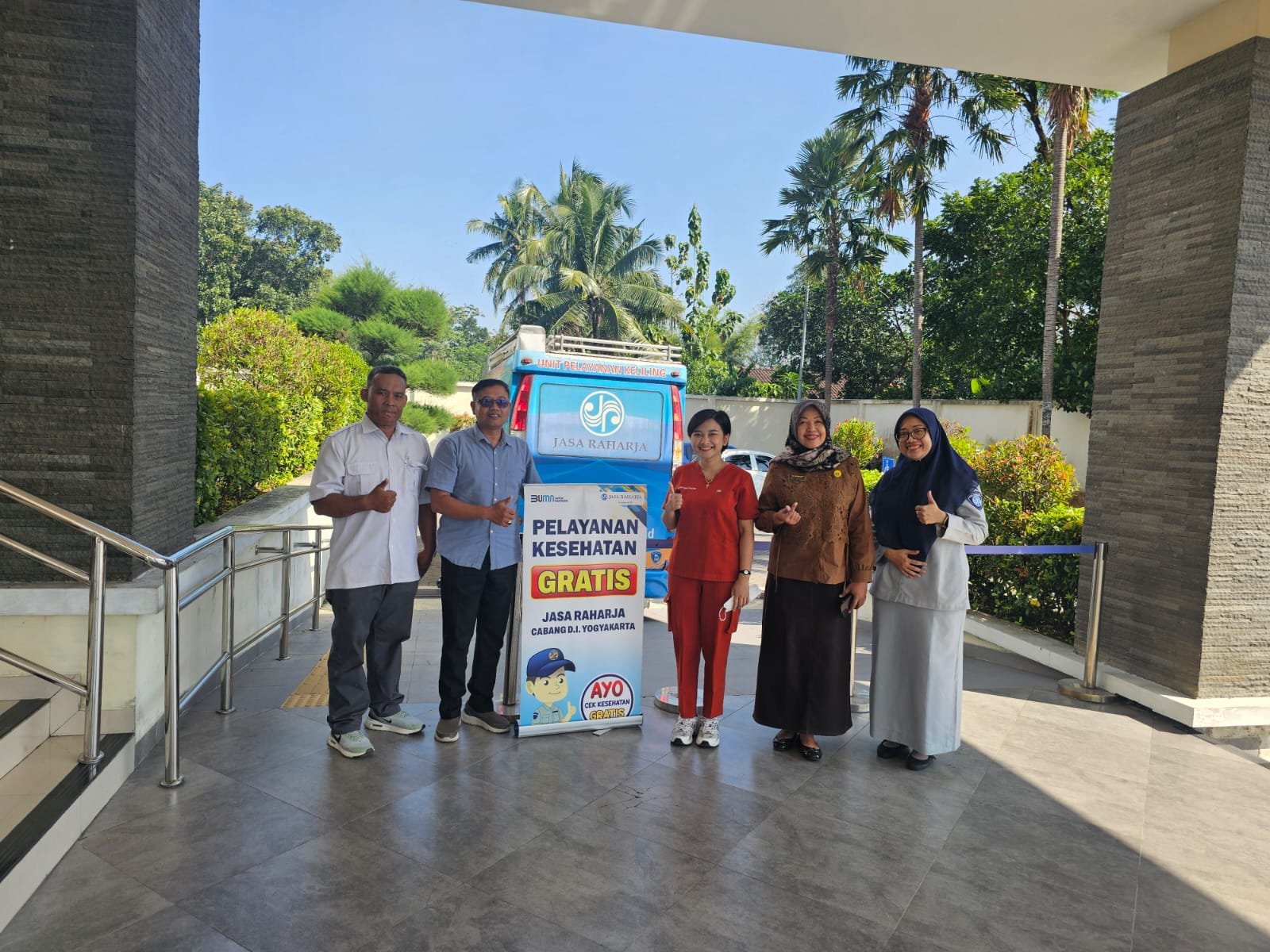 Jasa Raharja Gelar MUKL di Samsat Sleman, Wajib Pajak Nikmati Layanan Kesehatan Gratis