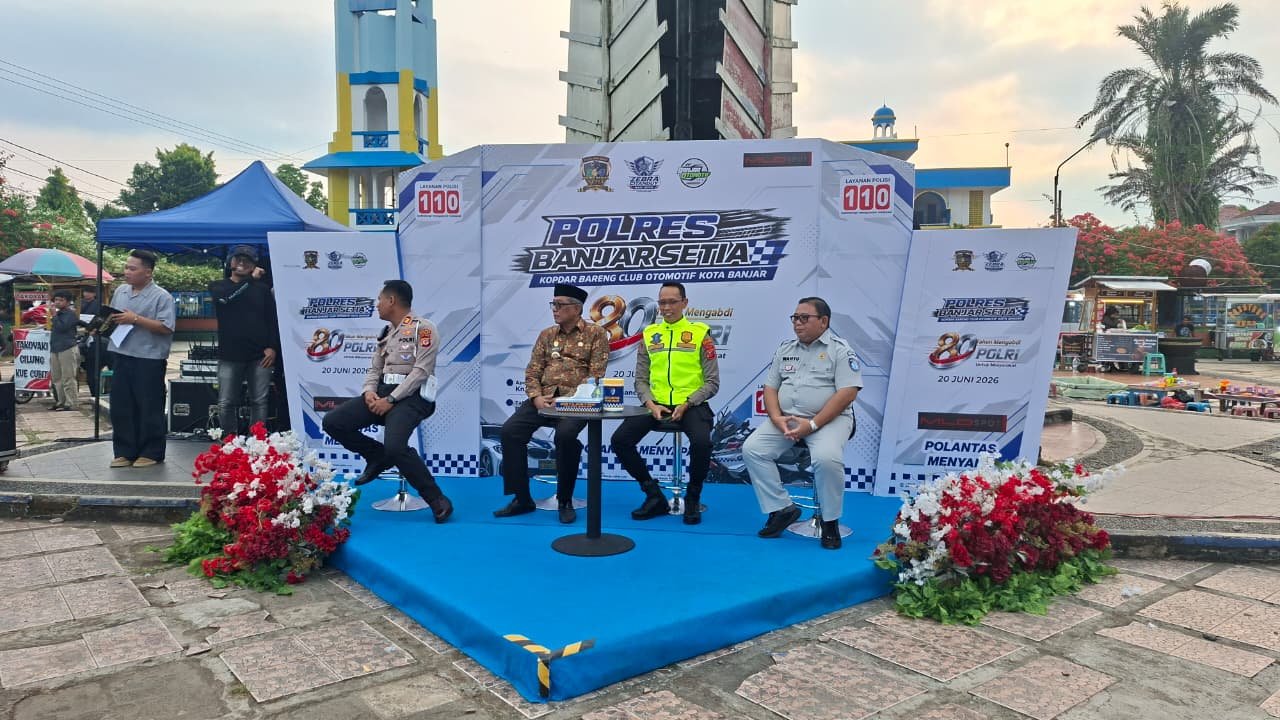 Rangkul Pecinta Otomotif, Jasa Raharja Tasikmalaya Bersama Wali Kota dan Kapolresta Banjar Gelar Talkshow Keselamatan di Alun-Alun