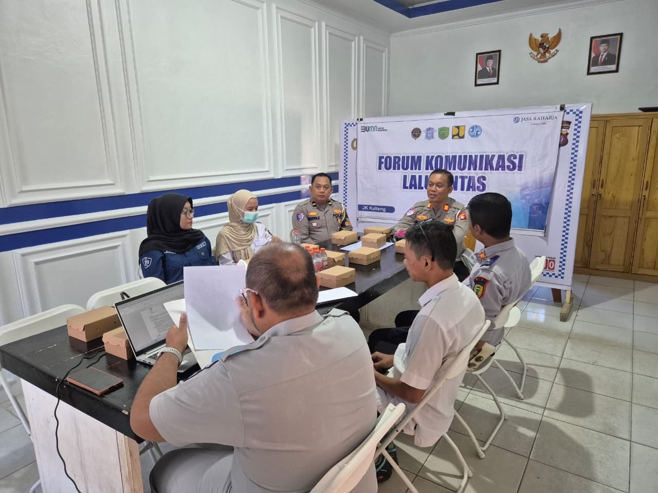 Jasa Raharja Kalteng Perkuat Sinergi Melalui FKLL untuk Penanganan Titik Rawan Kecelakaan di Pulang Pisau