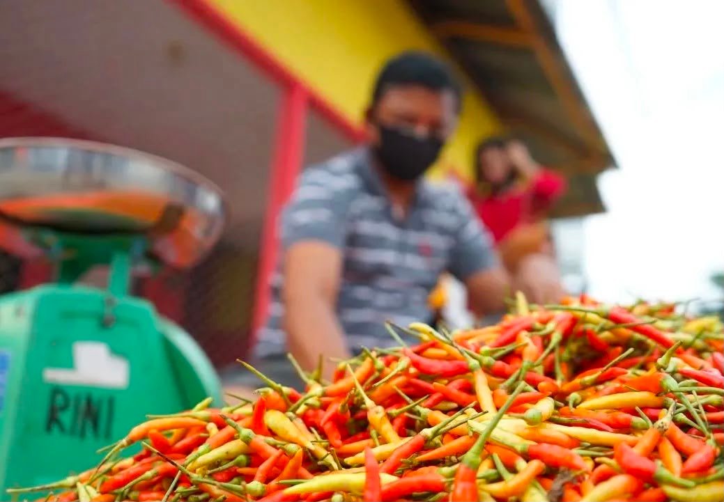 Update Harga Bahan Pokok: Cabai Rawit Rp74.550 per Kg dan Telur Ayam Rp30.100 per Kg