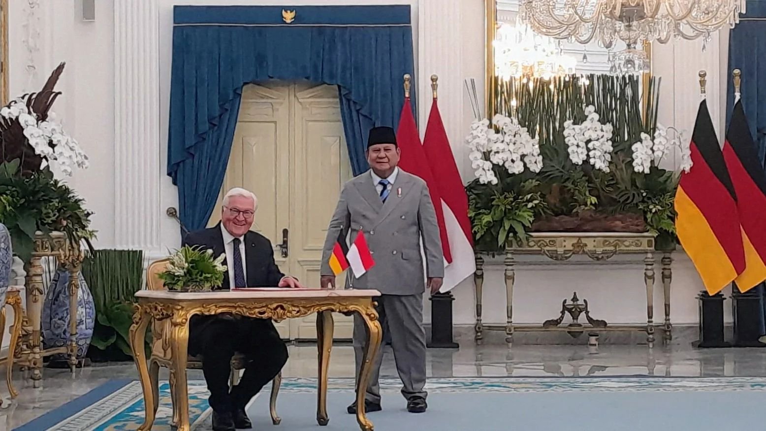 Prabowo Sambut Presiden Jerman di Jakarta, Tandai Penguatan Kemitraan Indonesia-Jerman