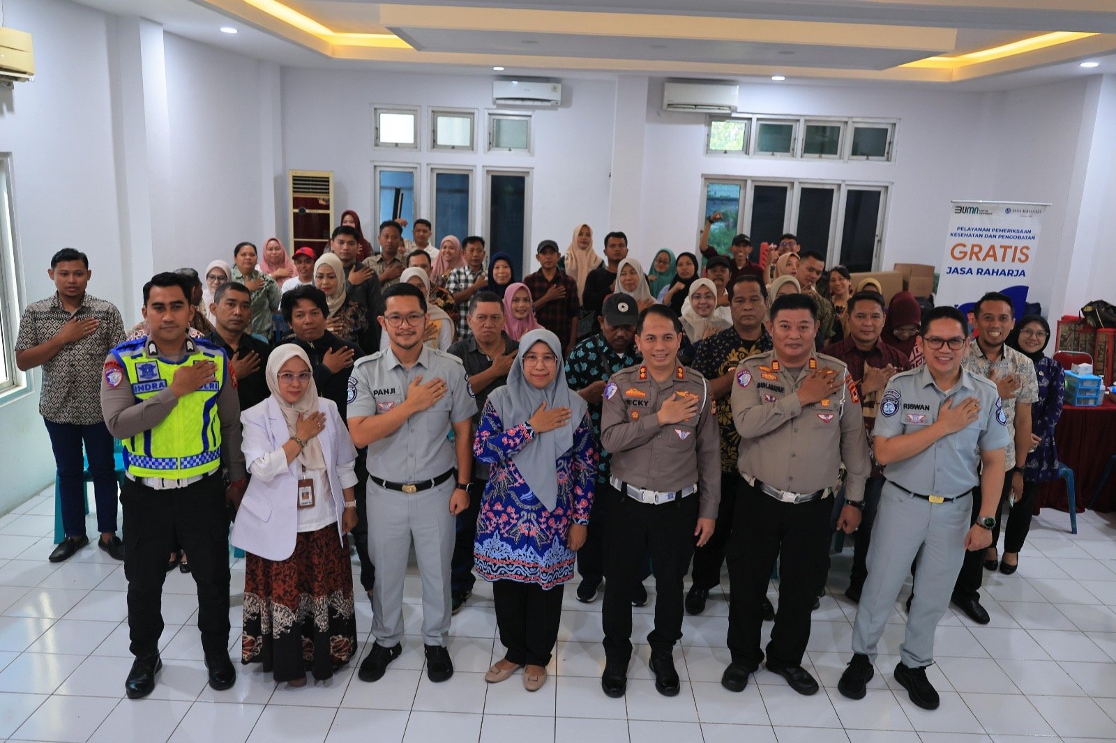 Masuk 3 Besar Wilayah Korban Kecelakaan Terbanyak, Jasa Raharja Sulsel Gelar GO SAFE-T di Kecamatan Makassar