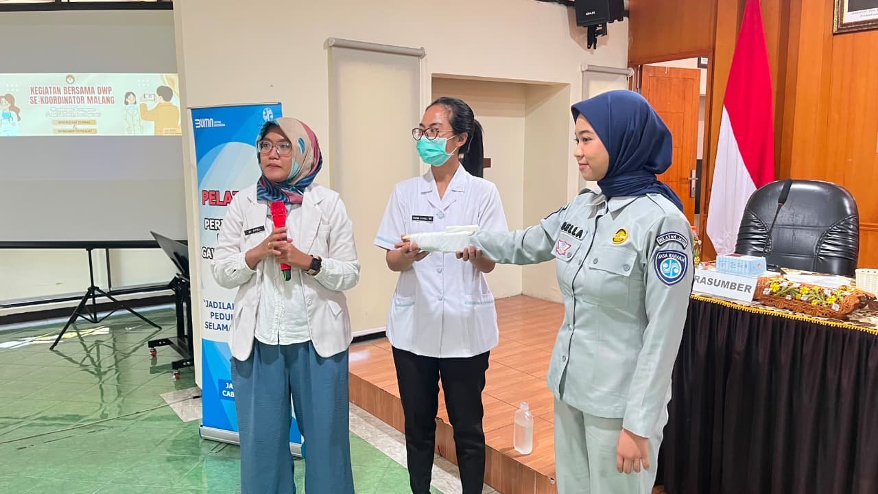 Gelar MUKL dan PPGD di Samsat Malang Kota, Jasa Raharja Gandeng Dharma Wanita Persatuan UPT PPD Se-Koordinator Malang
