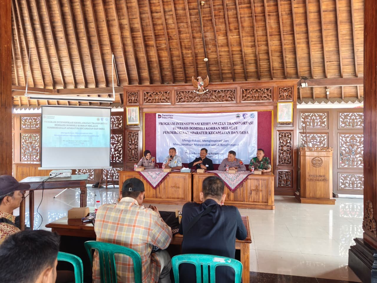 Jasa Raharja Purwokerto Gelar Intensifikasi Keselamatan Transportasi di Ajibarang Banyumas
